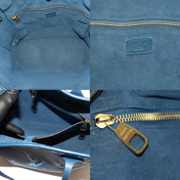 Louis Vuitton Empreinte Monogram Giant Neverfull MM Degrade Gradient Blue - Picture 13 of 15